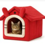 Oumo Kedi Evi Yumuşak Kedi Yatağı