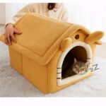 Oumo Kedi Evi Yumuşak Kedi Yatağı