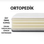 Oumo 80x45 cm Ortopedik Kedi Yatağı - Görsel 2