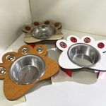 OUMO Pati Tasarımlı Tekli Mama Kabı